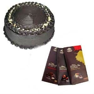 Truffle Cake with Bournville